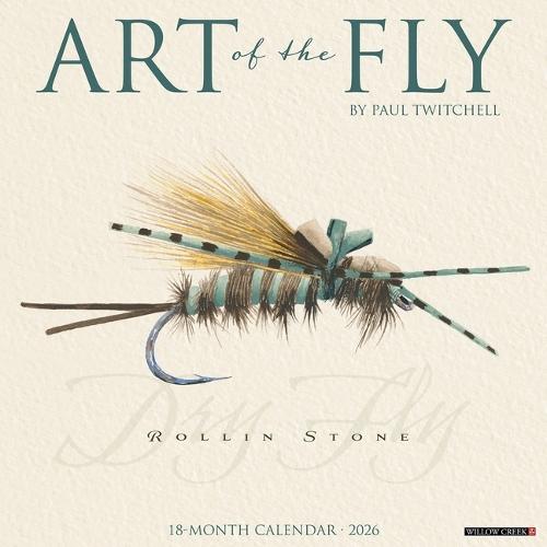 Art of the Fly (Paul Twitchell) 2026 12 X 12 Wall Calendar