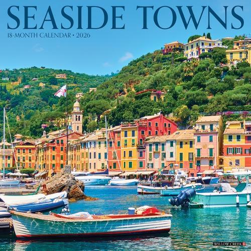 Seaside Towns 12 X 12 Wall Calendar
