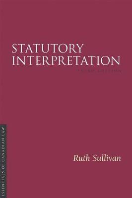 Statutory Interpretation 3/e