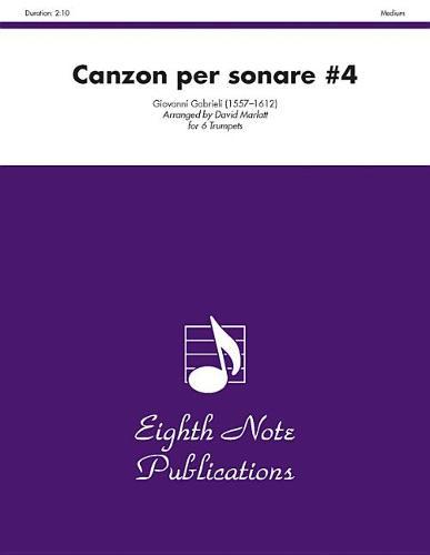 Canzon Per Sonare #4: Score & Parts