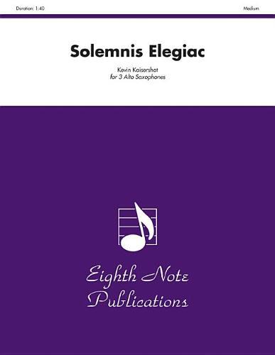 Solemnis Elegiac: Score & Parts
