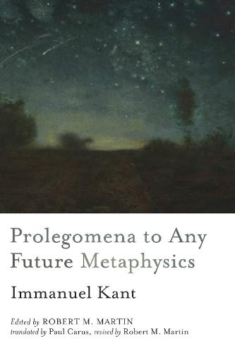 Prolegomena to Any Future Metaphysics