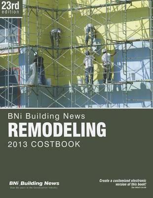 Bni Remodeling Costbook 2013