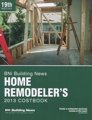 Bni Home Remodeler's Costbook 2013