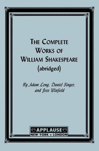 The Complete Works Of William Shakespeare