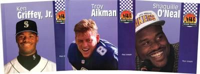 Awesome Athletes Set 1: Cal Ripken Jr./Ken Griffey Jr./Shaquille O'Neil/Emmitt Smith/Michael Jordan and Troy Aikman