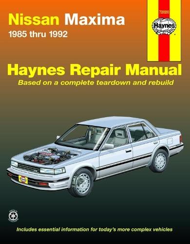 Nissan Maxima (1985-1992) Haynes Repair Manual (USA)
