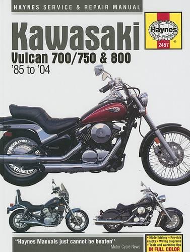Kawasaki Vulcan 700/750 and 800 Service and Repair Manual: 1985 to 2004