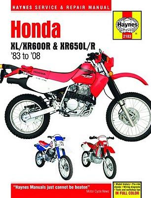 Honda XL/Xr600r & Xr650l/R, 1983-2008