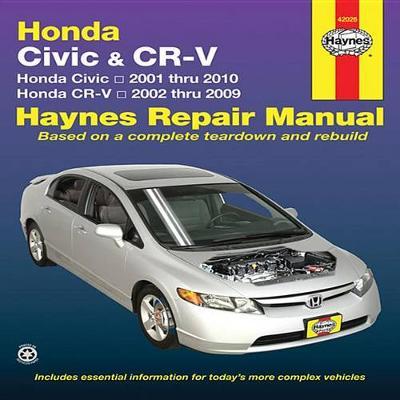 Honda Civic & CRv: 01-10
