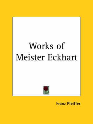 Works of Meister Eckhart