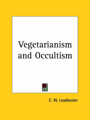 Vegetarianism and Occultism
