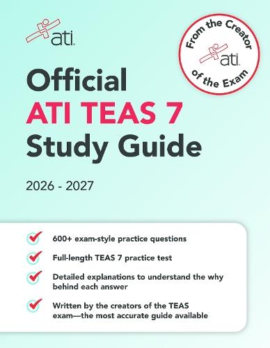 Official ATI TEAS Study Guide 2026-2027 9E