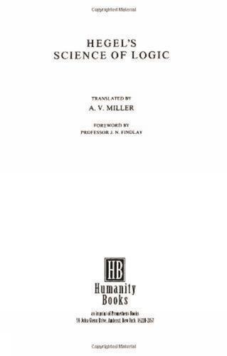 Hegel's Science of Logic