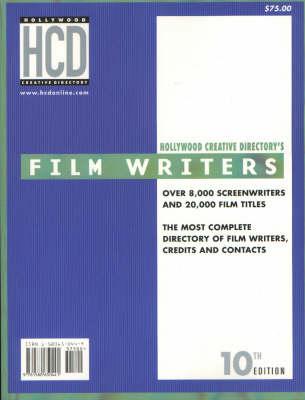 Hollywood Creative Directory: Film Writers