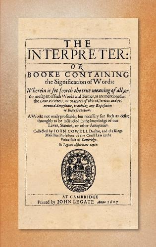 The Interpreter [1607]
