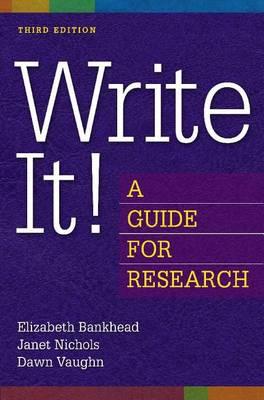 Write It!: A Guide for Research (10 Book Set), 3rd Edition