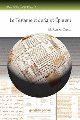 Le Testament de Saint Éphrem