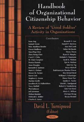Handbook of Organizational Citizenship Behavior: A Review of 'Good Soldier' Activity in Organizations