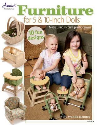 Furniture for 5  and 10  Dolls: Made Using 7-Count Plastic Canvas