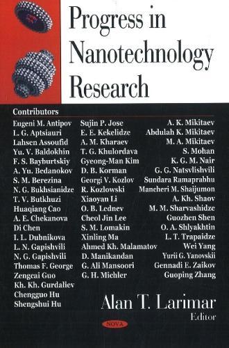 Progress in Nanotechnology Research
