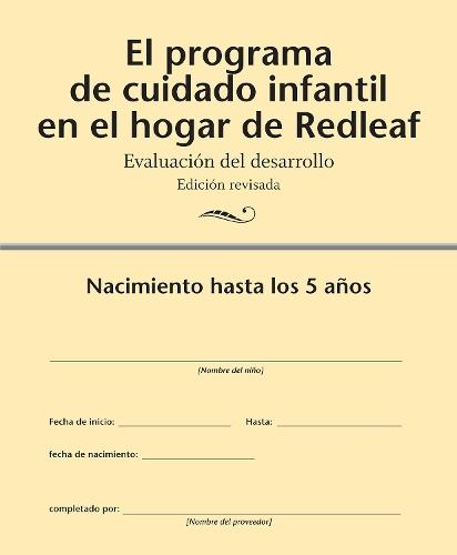 El programa de cuidado infantil en el hogar de Redleaf: Evaluación del desarrollo, Edición revisada (10-Pack)