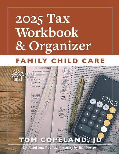 Family Child Care 2025 Tax Workbook and Organizer