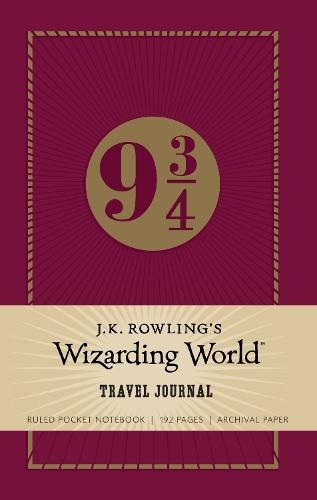 J.K. Rowling's Wizarding World: Travel Journal: Ruled Pocket Notebook