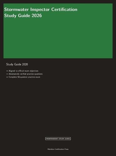 Stormwater Inspector Certification Study Guide 2026