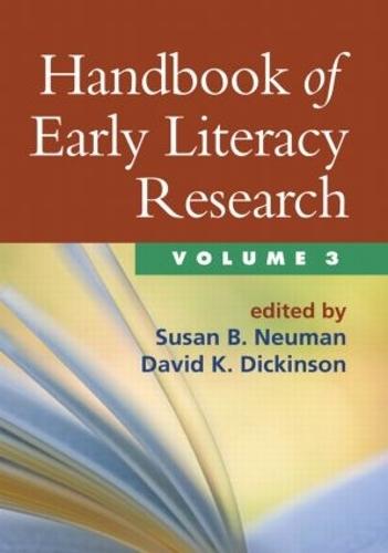 Handbook of Early Literacy Research