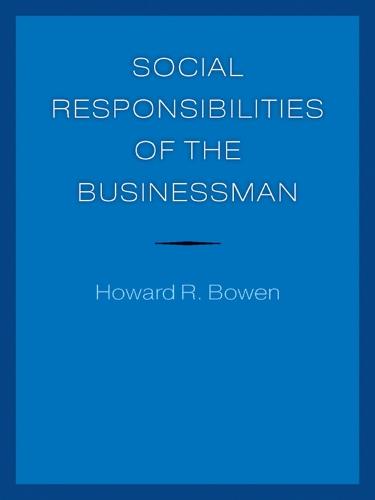 Social Responsibilities of the Businessman