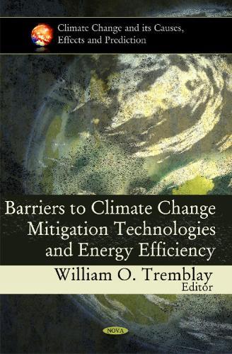 Barriers to Climate Change Mitigation Technologies & Energy Efficiency