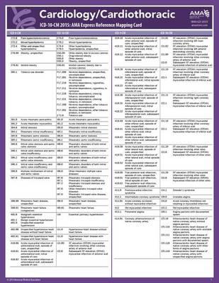 ICD-10 Mappings 2015 Express Reference Coding Card: Cardiology