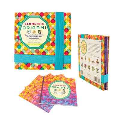 Geometric Origami Kit: Includes 75 Sheets of Origami Paper and Instructions for 10 Eye-Popping Folds