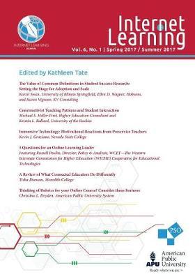 Internet Learning Journal: Vol. 6, No. 1 - Spring 2017/Summer 2017