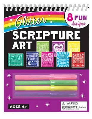Glitter Scripture Art