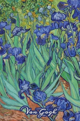Irises Van Gogh Note Book: Hardcover Journal Notebook Diary with Dot Grid, Lined, Blank Vintage Paper for Writing Drawing Journaling