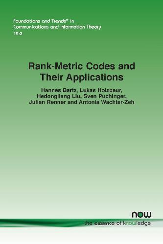 Rank-Metric Codes and Their Applications