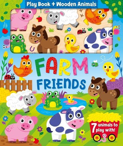 Farm Friends Wooden Animals Activity Book