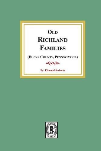 Old RICHLAND Families (Bucks County, Pennsylvania)