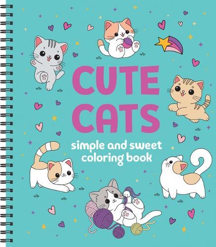 Simple and Sweet Coloring Book: Cute Cats