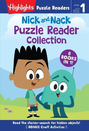 Nick and Nack Puzzle Reader Collection: Level 1 6-in-1 Beginner Story Collection for Kids Learning to Read, Practice New Reading Skills and Sight Words with Fun Puzzles