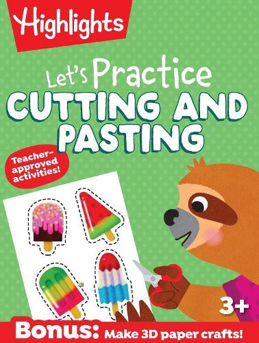 Learn Scissor Skills Big Fun Workbook: Practice Scissor Skills, Cutting and Pasting, Shapes and More, Preschool Cutting Activity Book with Puzzles and Colorful Crafts