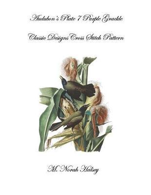 Audubon's Plate 7 Purple Grackle: Classic Designs Cross Stitch Pattern