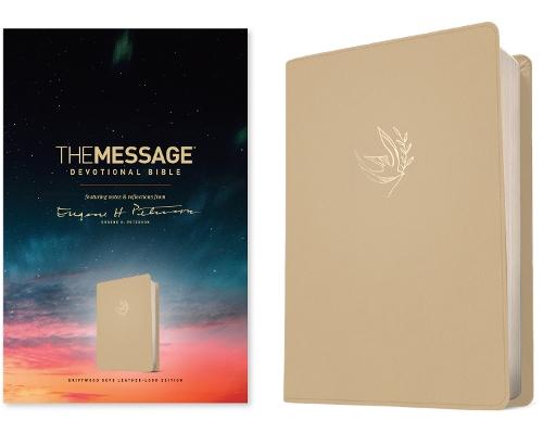 Message Devotional Bible Driftwood Dove, The: Featuring Notes and Reflections from Eugene H. Peterson