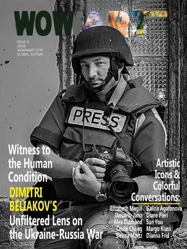 WowwArt Magazine Issue 3: Witness to the Human Condition: Dimitri Beliakov's Unfiltered Lens on the Ukraine-Russia War