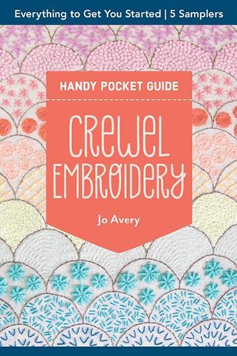 Crewel Embroidery Handy Pocket Guide: Everything to Get You Started; 5 Samplers
