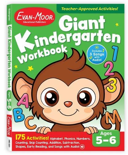 Giant Kindergarten Workbook, Age 5 - 6