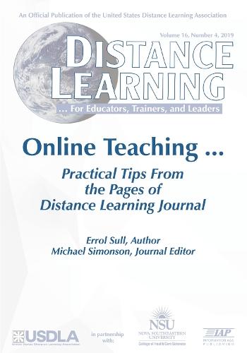 Distance Learning Vol 16 Issue 4
