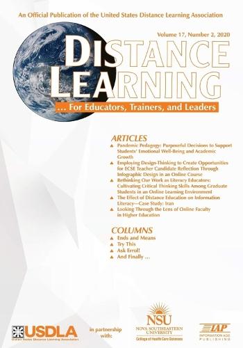Distance Learning Vol 17 Issue 2
